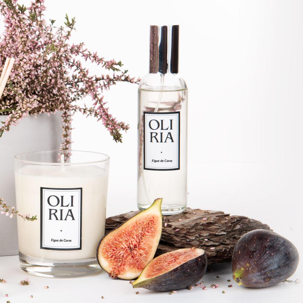 Parfum d'ambiance FIGUE DE CORSE - Oliria - fabrication artisanale