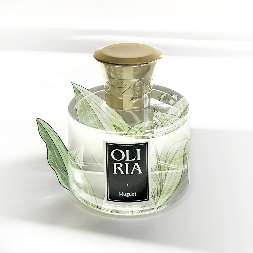 Eau fraiche Muguet Oliria Pays de Grasse.